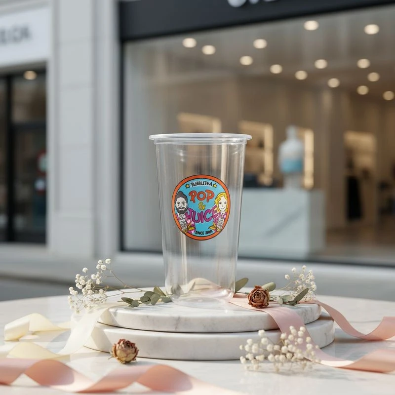 18oz Plastic Cups And Lids factory
